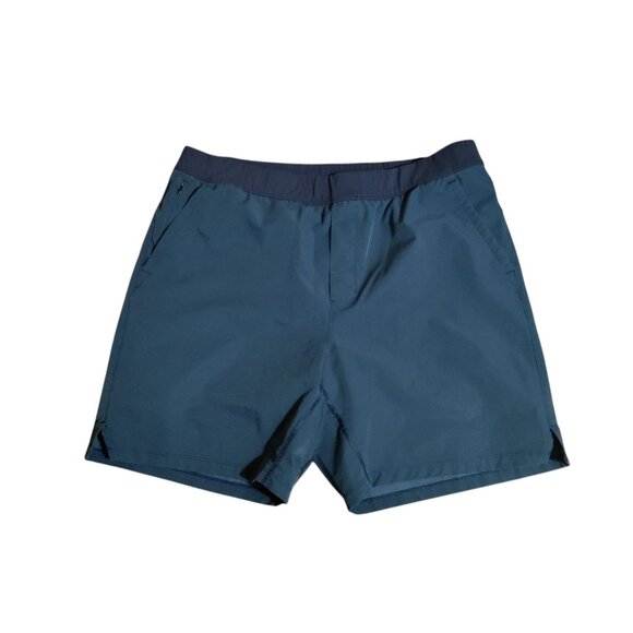 Public Rec Flex Shorts Mens 40 Navy‎ Blue 7" Athletic Stretch Performance - Picture 1 of 7